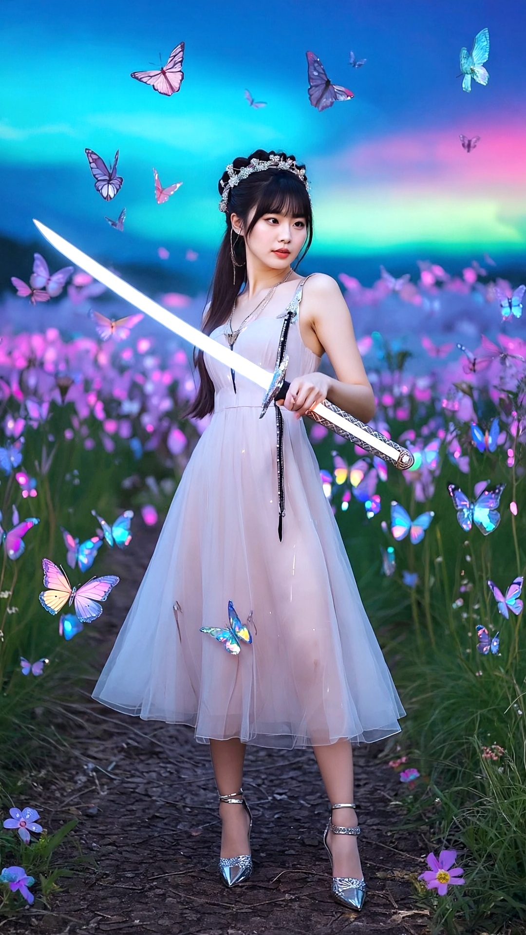 地球代表２６７人　蝶の舞う異世界で戦う美脚戦士 part5 サンダル パンプス 3