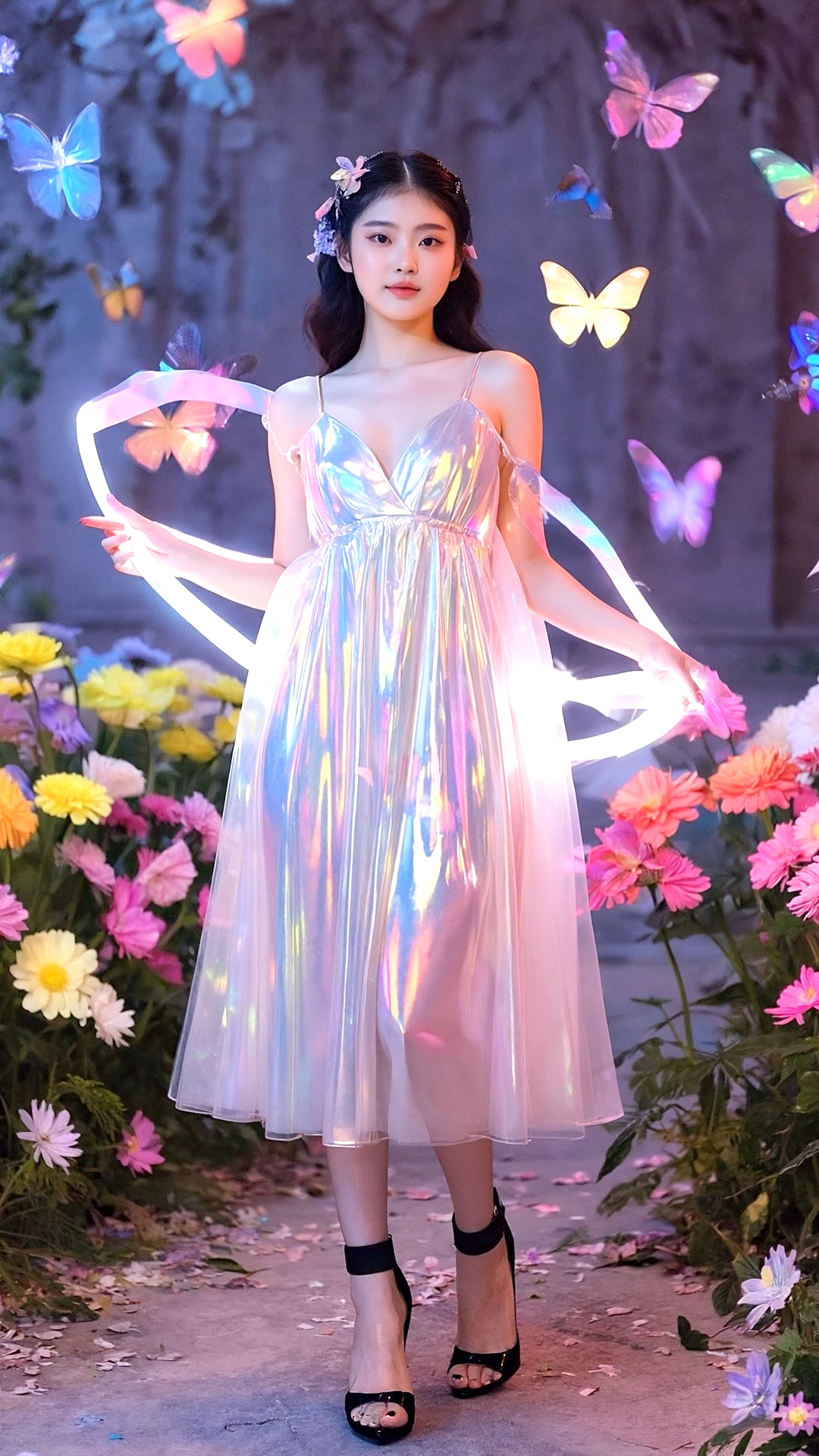 地球代表267人 蝶の舞う異世界で戦う美脚戦士 part5 サンダル パンプス 1