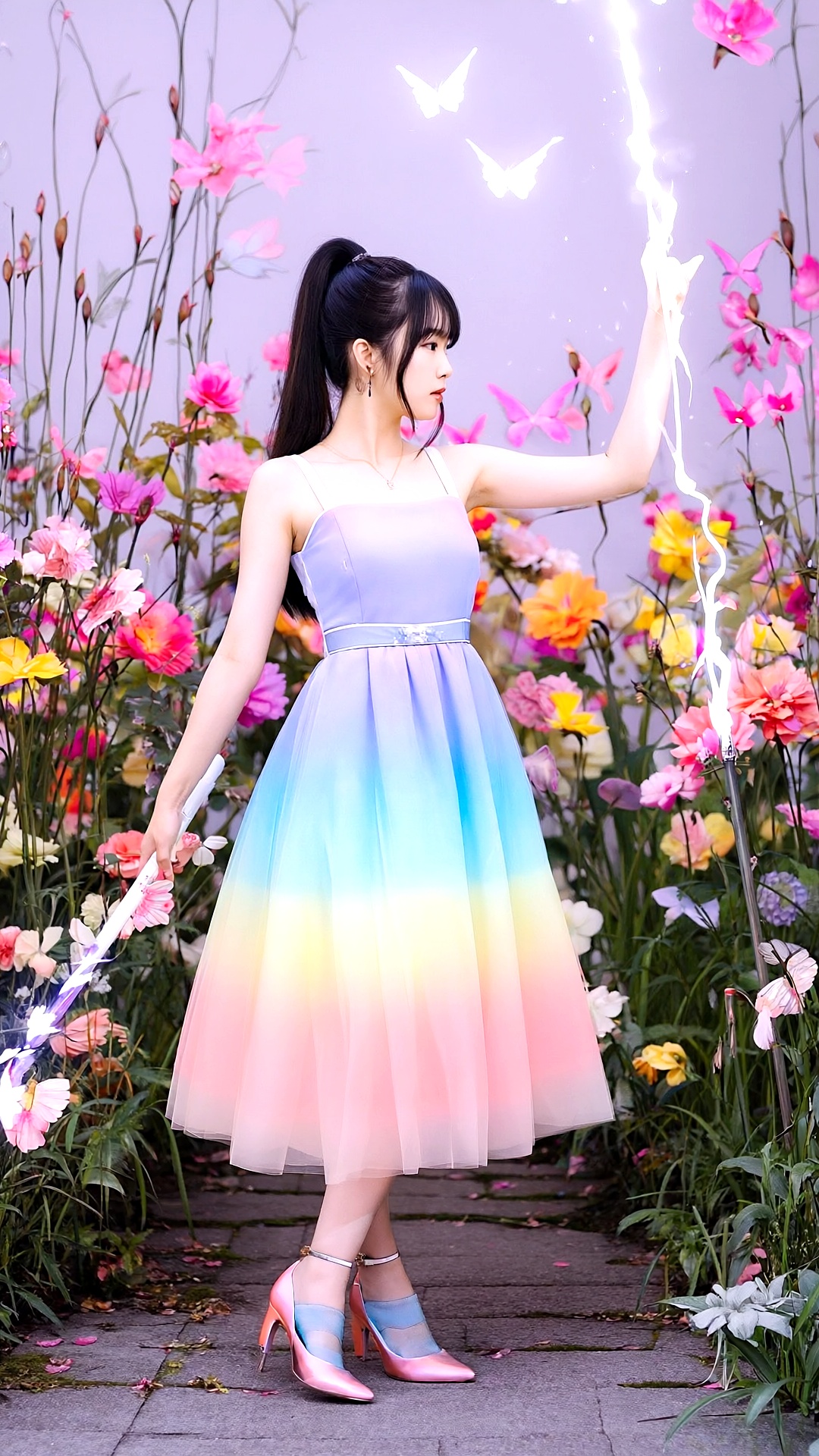 地球代表２６７人　蝶の舞う異世界で戦う美脚戦士 part6 サンダル パンプス 5