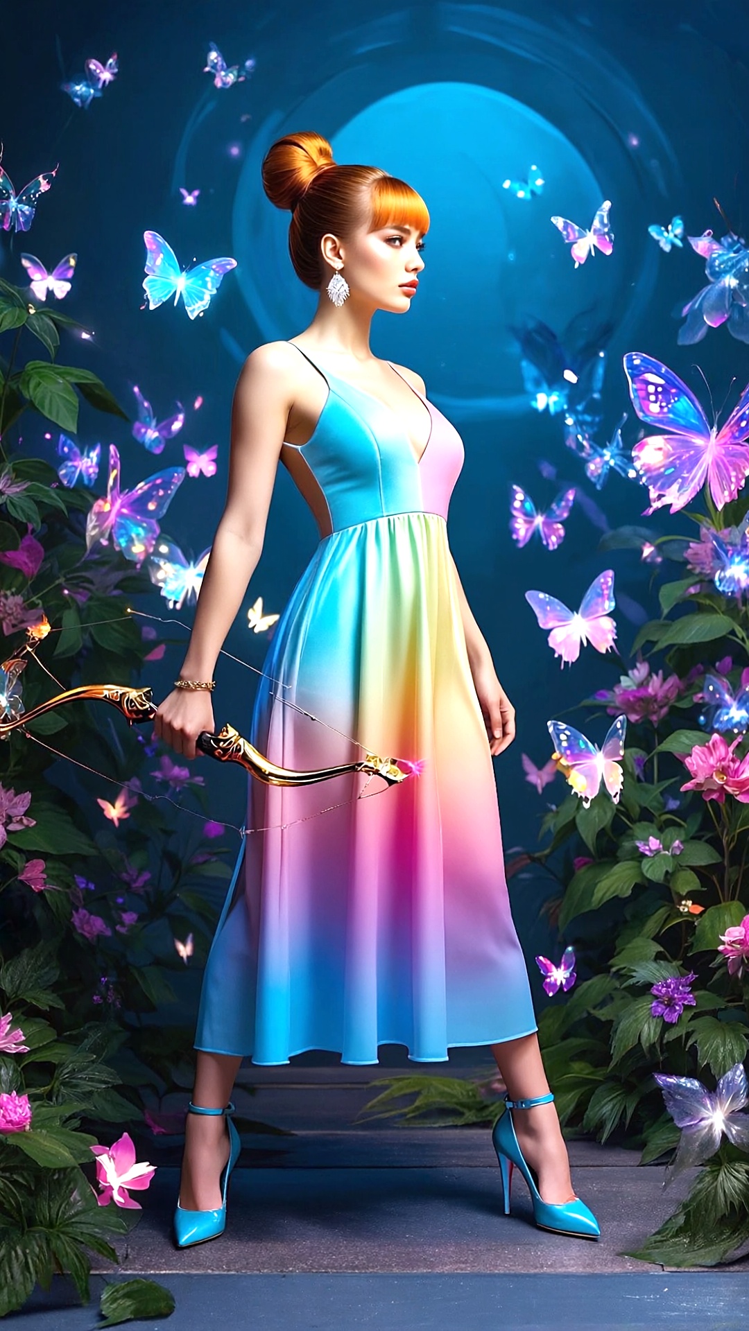 地球代表２６７人　蝶の舞う異世界で戦う美脚戦士 part6 サンダル パンプス 6