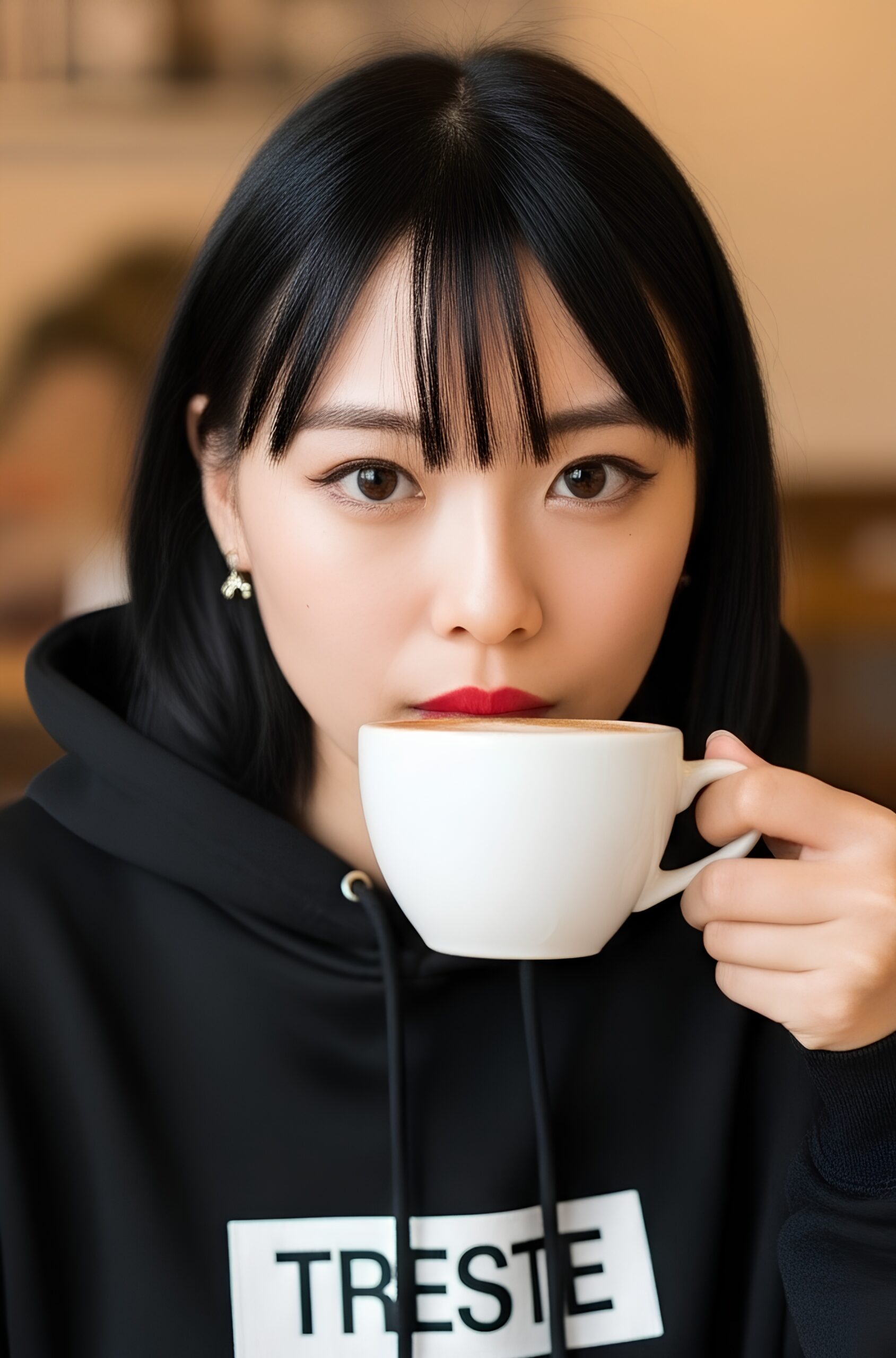 【高画質】カフェ店員が美人の客をこっそり撮影 part1 カフェ 極上 5