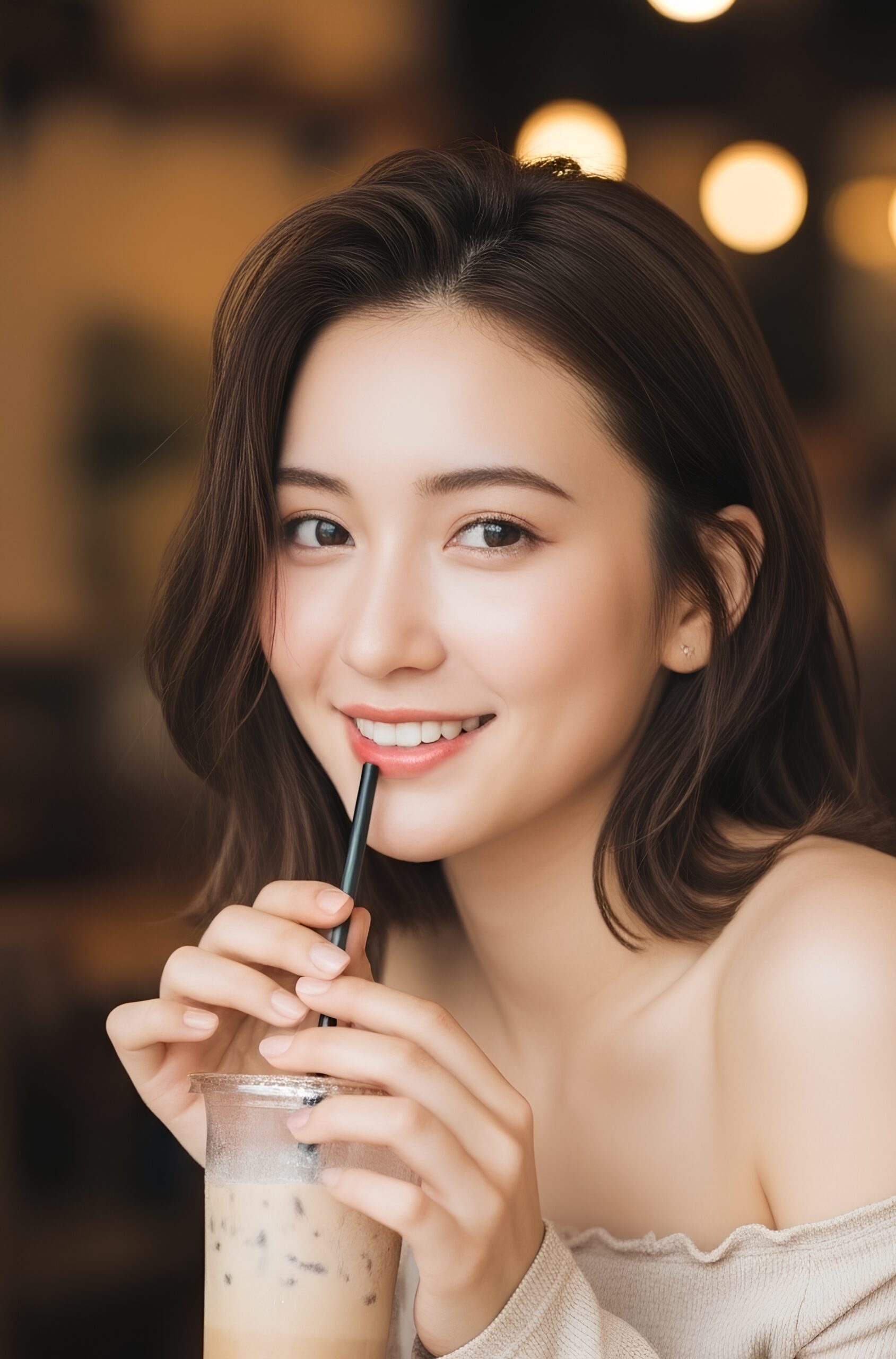 【高画質】カフェ店員が美人の客をこっそり撮影 part2 カフェ 極上 1
