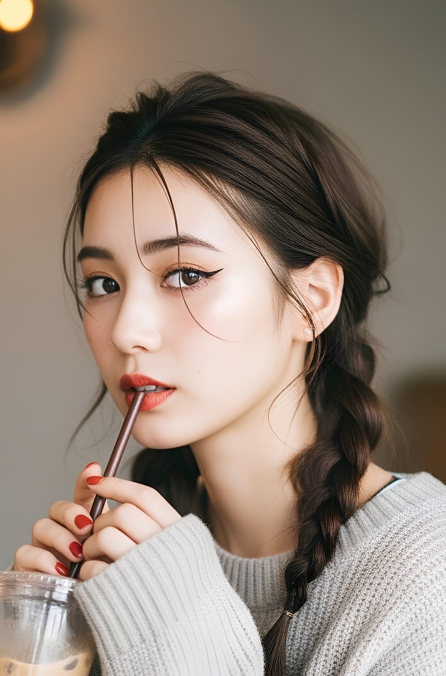 【高画質】カフェ店員が美人の客をこっそり撮影 part2 カフェ 極上 1