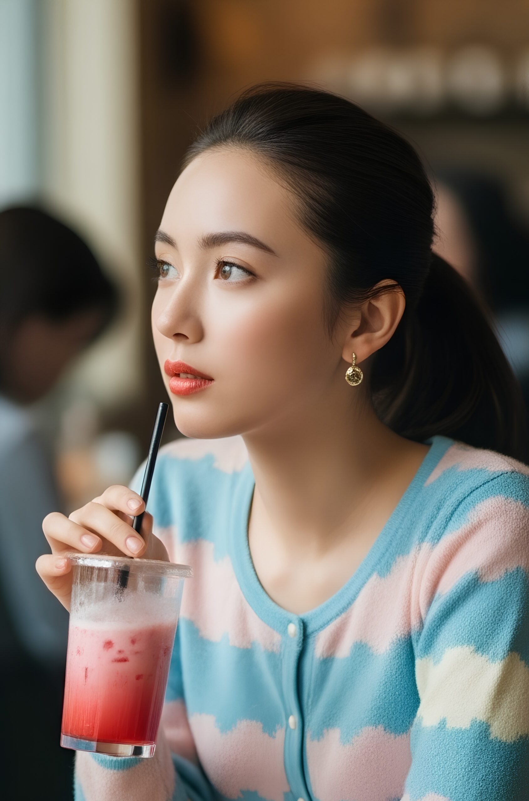 【高画質】カフェ店員が美人の客をこっそり撮影 part3 カフェ 極上 1