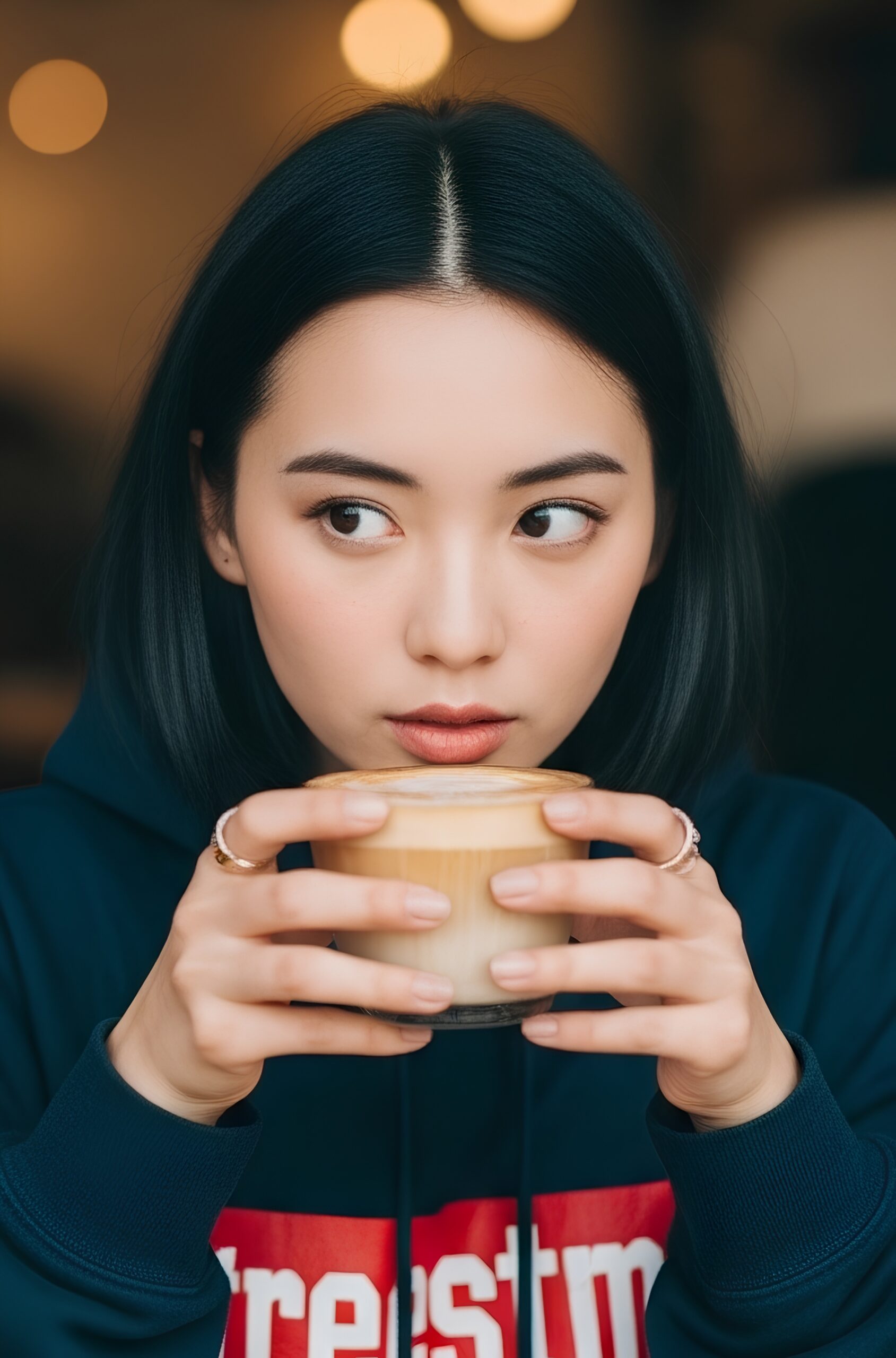 【高画質】カフェ店員が美人の客をこっそり撮影 part3 カフェ 極上 4