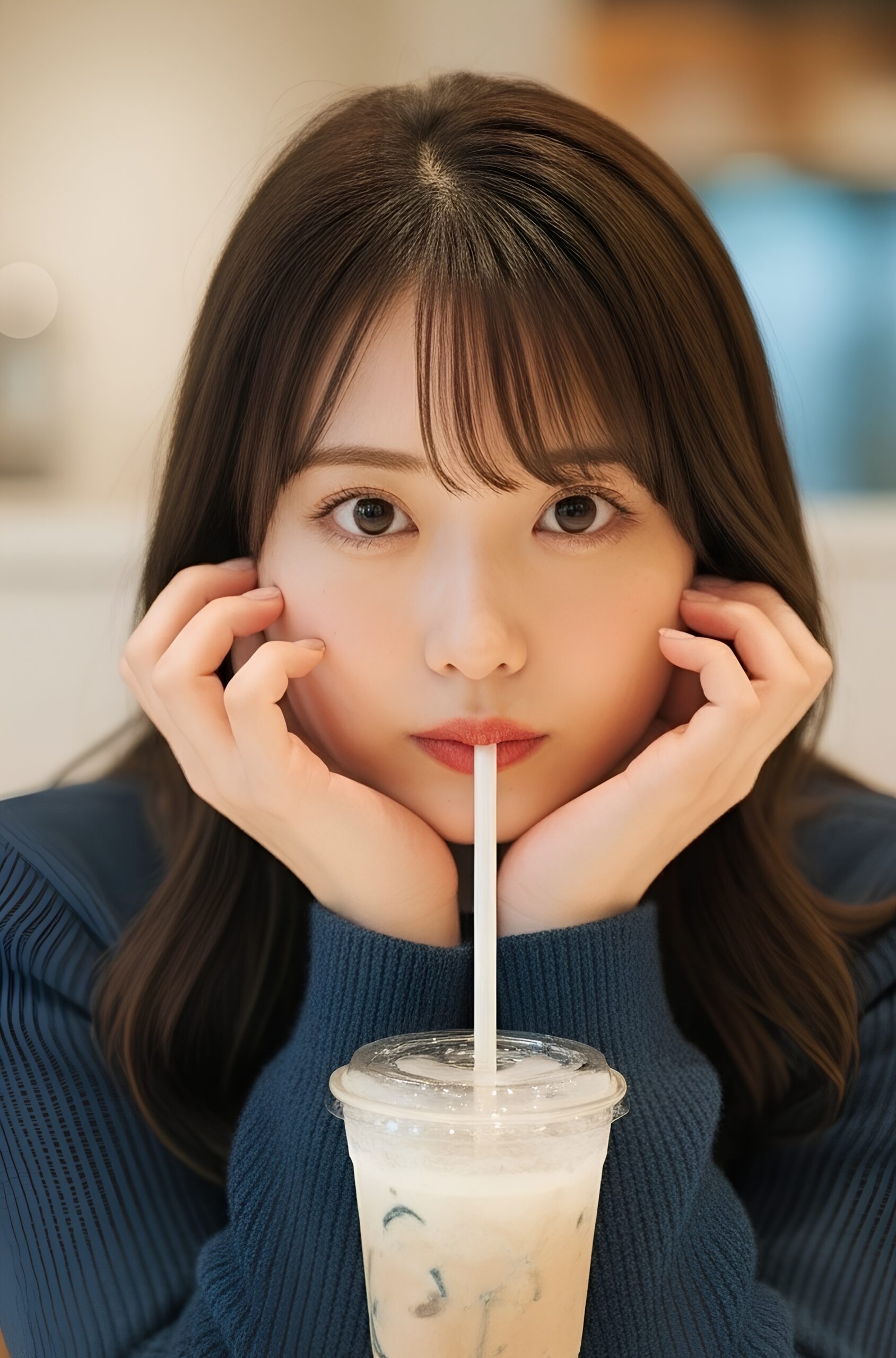 【高画質】カフェ店員が美人の客をこっそり撮影 part1 カフェ 極上 4