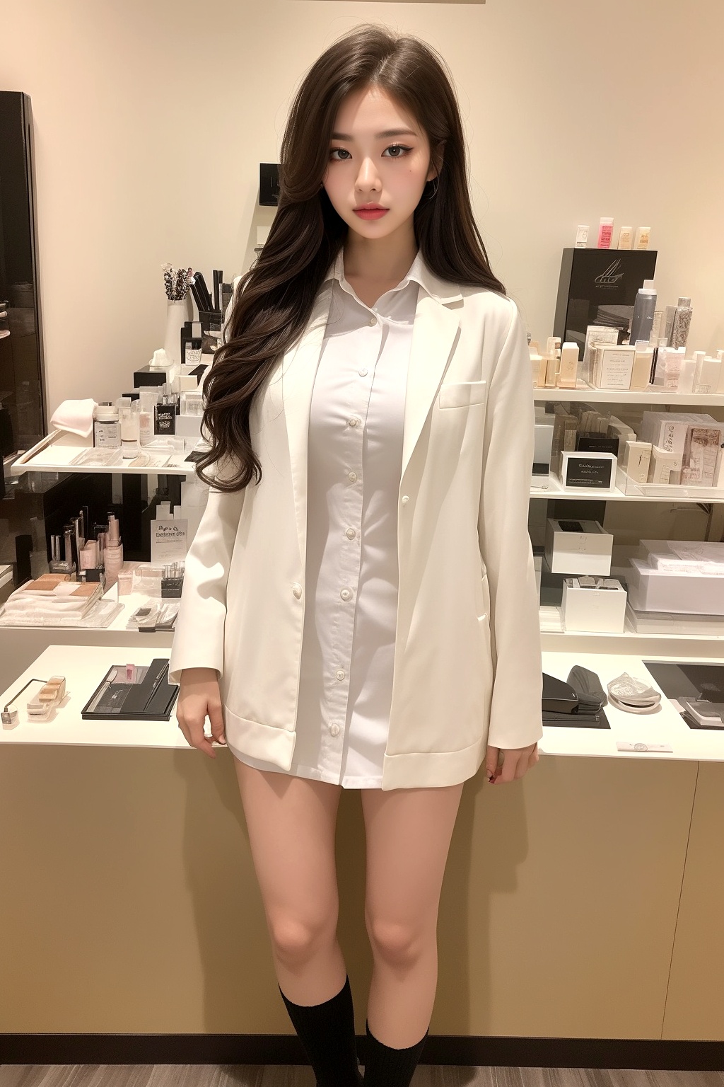 コスメショップで見かけた極上の女 part2 店員 極上 5