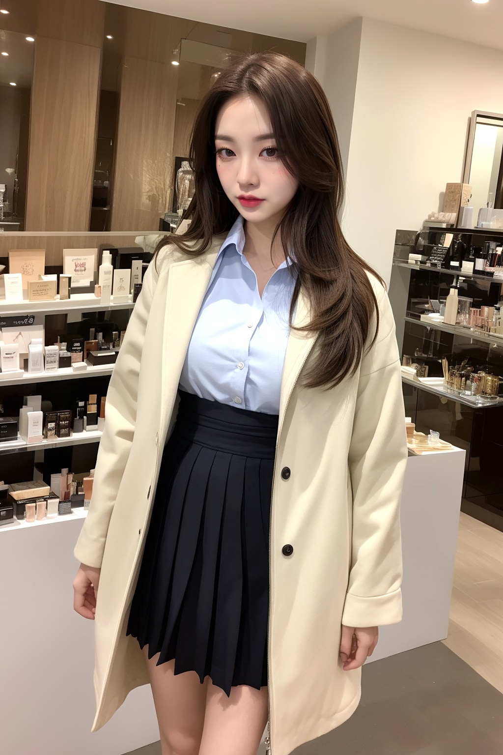 コスメショップで見かけた極上の女 part2 店員 極上 4