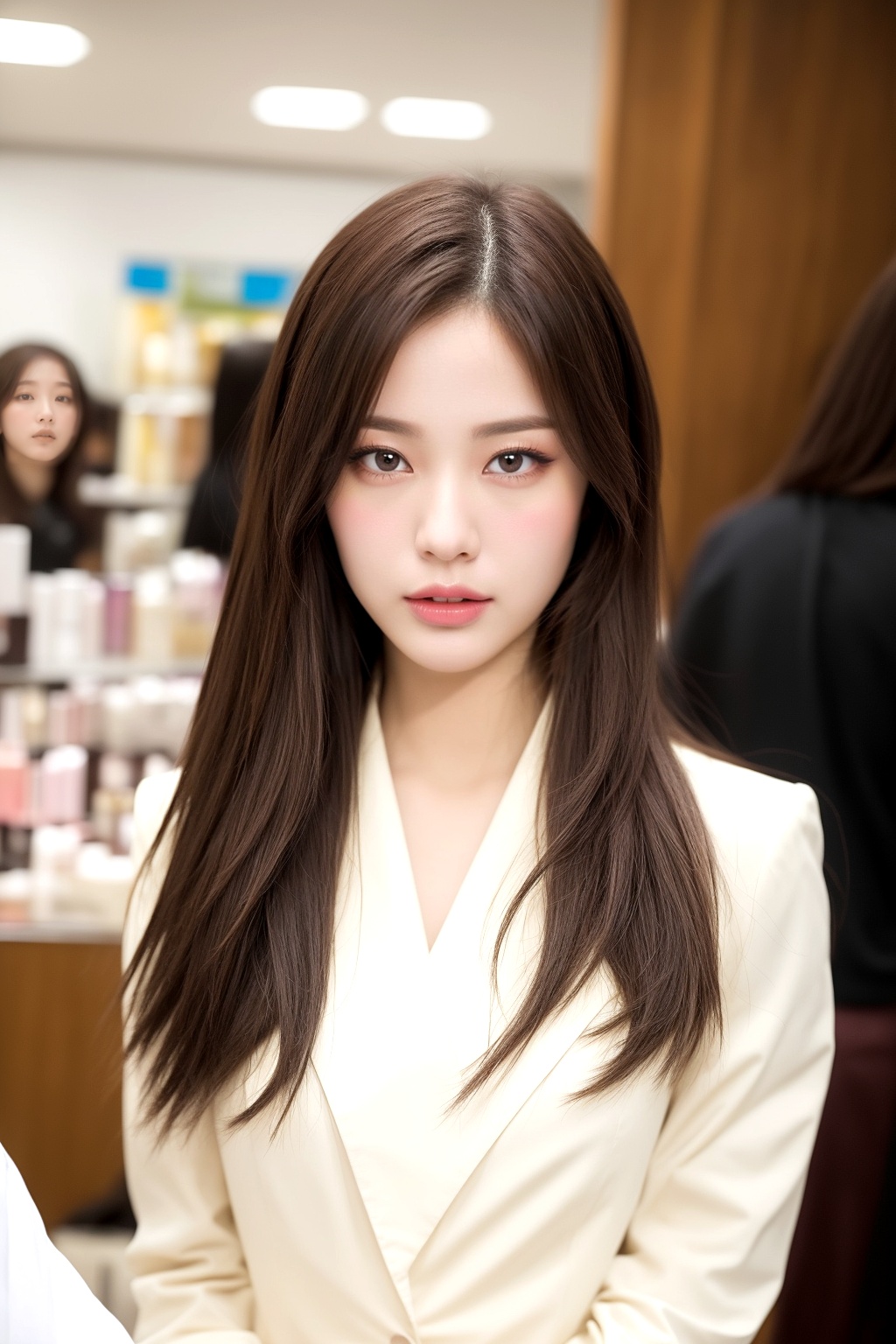 コスメショップで見かけた極上の女 part2 店員 極上 1