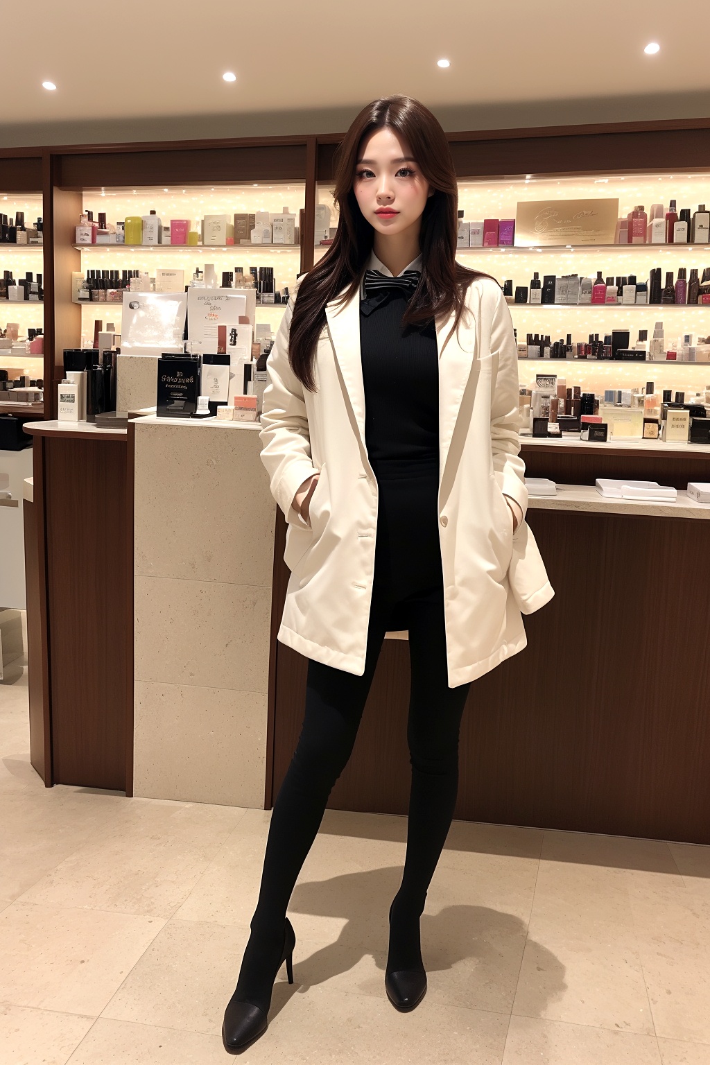 コスメショップで見かけた極上の女 part3 店員 極上 1