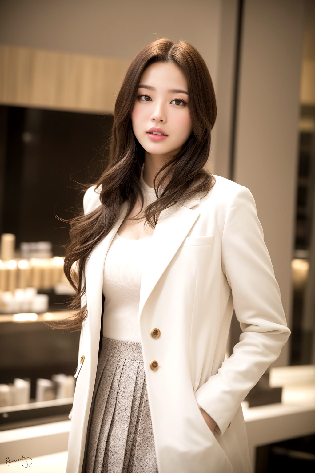 コスメショップで見かけた極上の女 part3 店員 極上 3