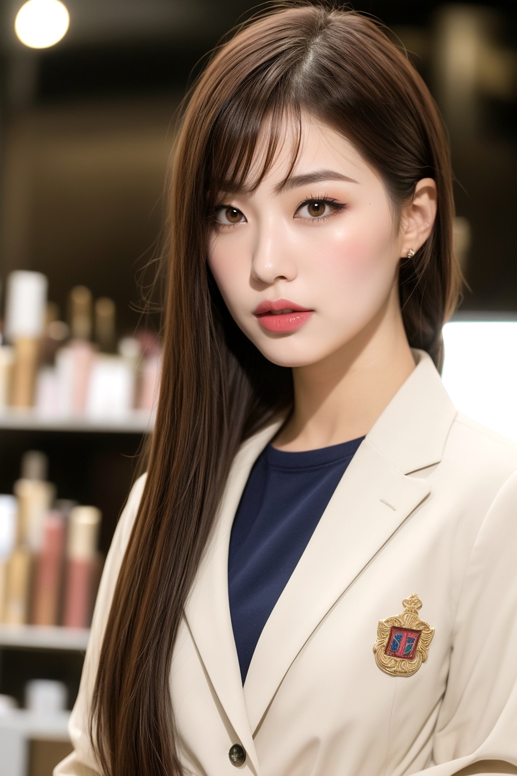 コスメショップで見かけた極上の女 part3 店員 極上 2