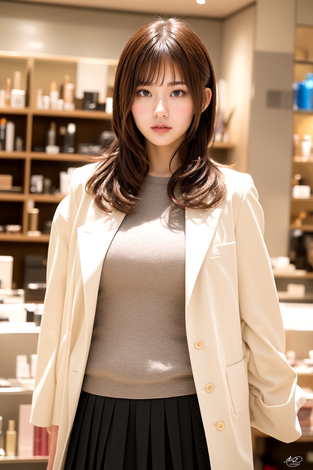 コスメショップで見かけた極上の女 part3 店員 極上 4