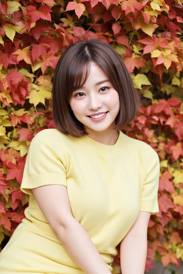 ショートカットが似合う丸顔の美人 part7 美人 笑顔 6