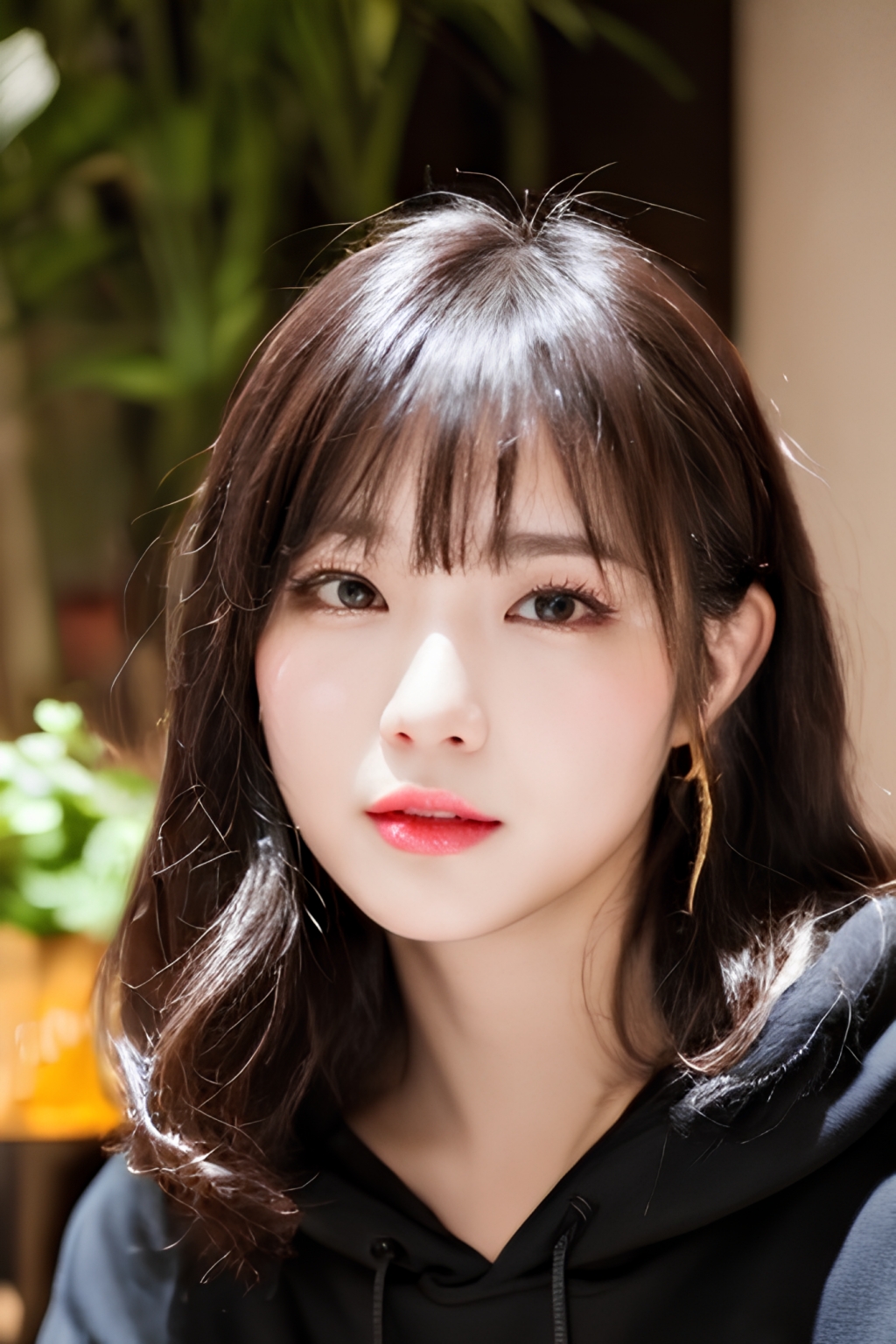 蒼川もも ― フーディの似合う美女 ― part9 フーディ メイクアップ 6