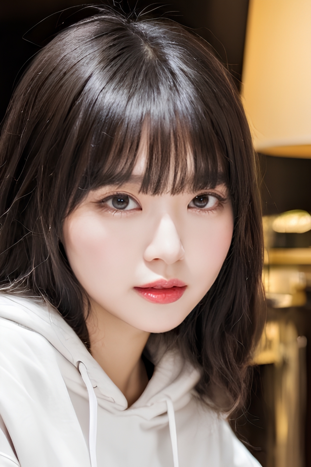 蒼川もも ― フーディの似合う美女 ― part9 フーディ メイクアップ 3