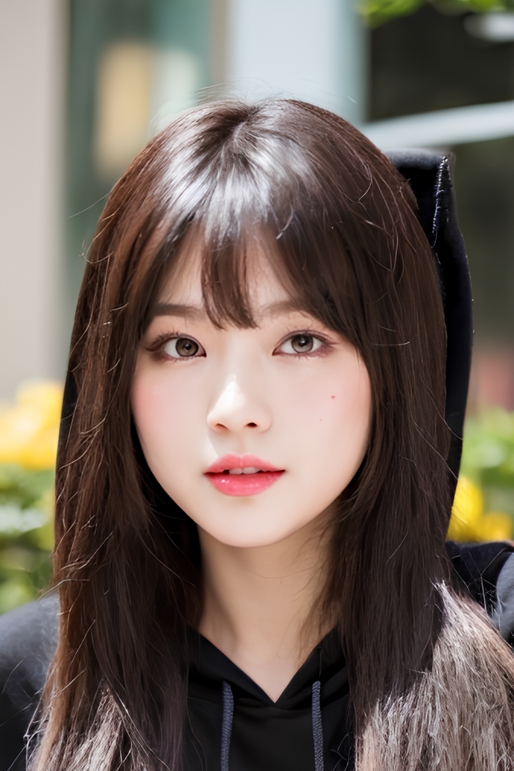 蒼川もも ― フーディの似合う美女 ― part9 フーディ メイクアップ 2