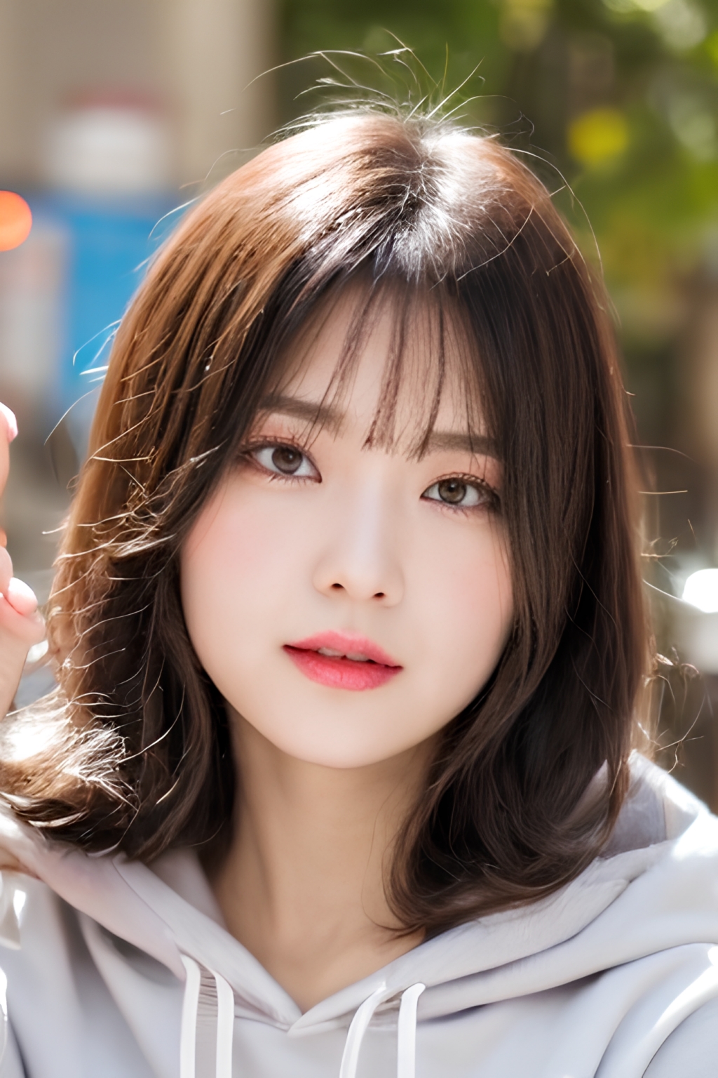 蒼川もも ― フーディの似合う美女 ― part9 フーディ メイクアップ 5