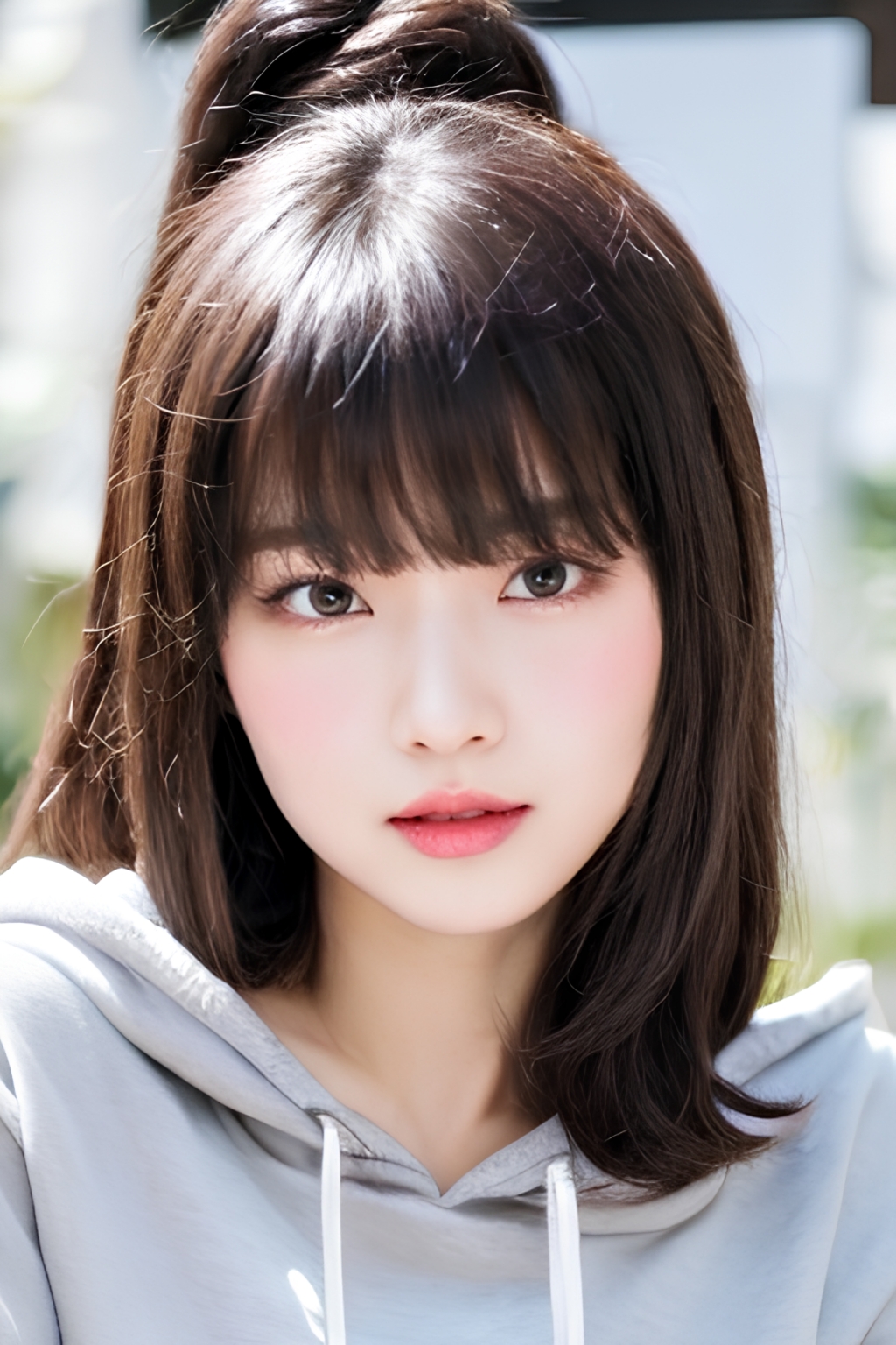 蒼川もも ― フーディの似合う美女 ― part9 フーディ メイクアップ 1