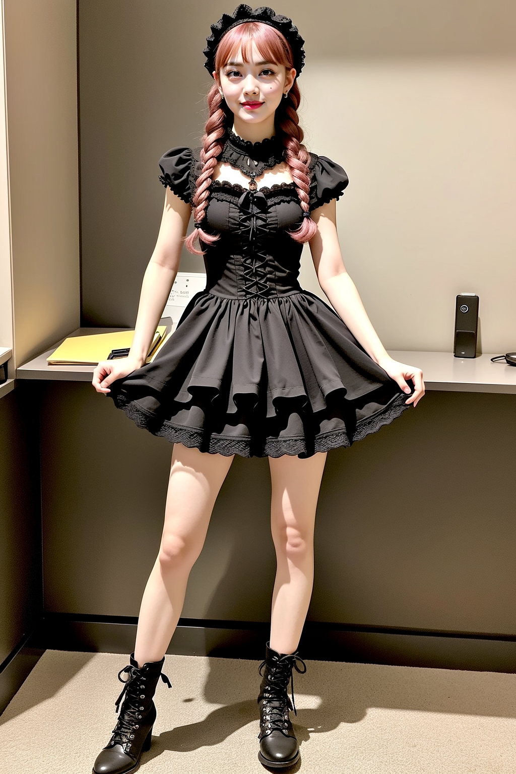 ゴスロリに目覚めた彼女 part6 美人 メイク 1