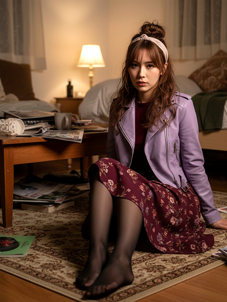 家でくつろぐ僕の彼女のスト足がたまらない part3 パンスト ストッキング 5