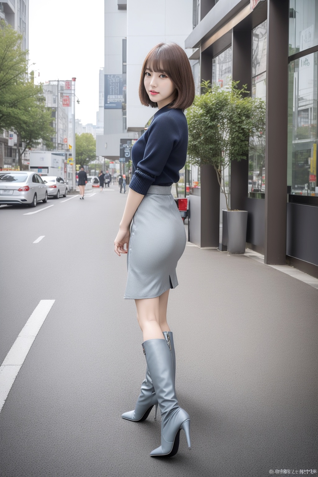 ロングブーツを履いたのギャルの街撮り part5 ギャル ミニスカート 5