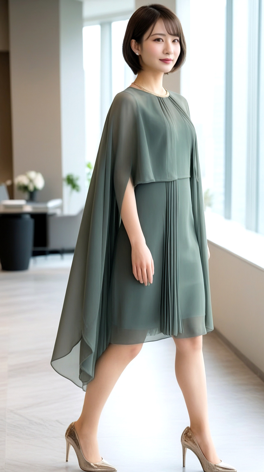 【浅倉める】ドレスの隙間に宿る色気 part1 浅倉める 脚フェチ 4