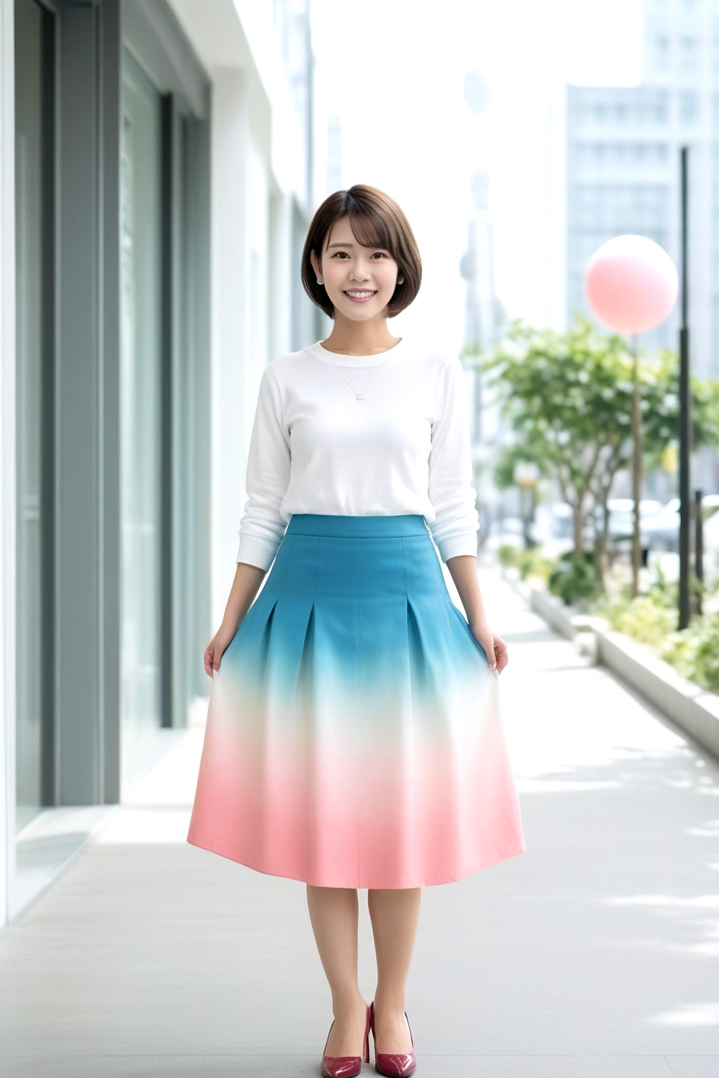 浅倉める　 私のスカートコレクション part1 浅倉める オフィスコーデ 4