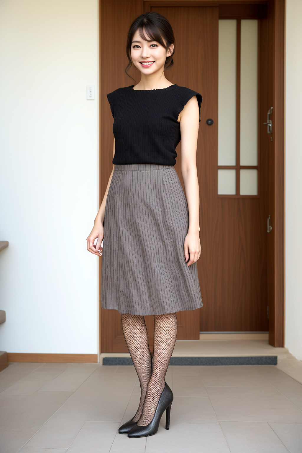 禁断！僕の妻の網タイツ美脚 part1 人妻 僕の妻 6