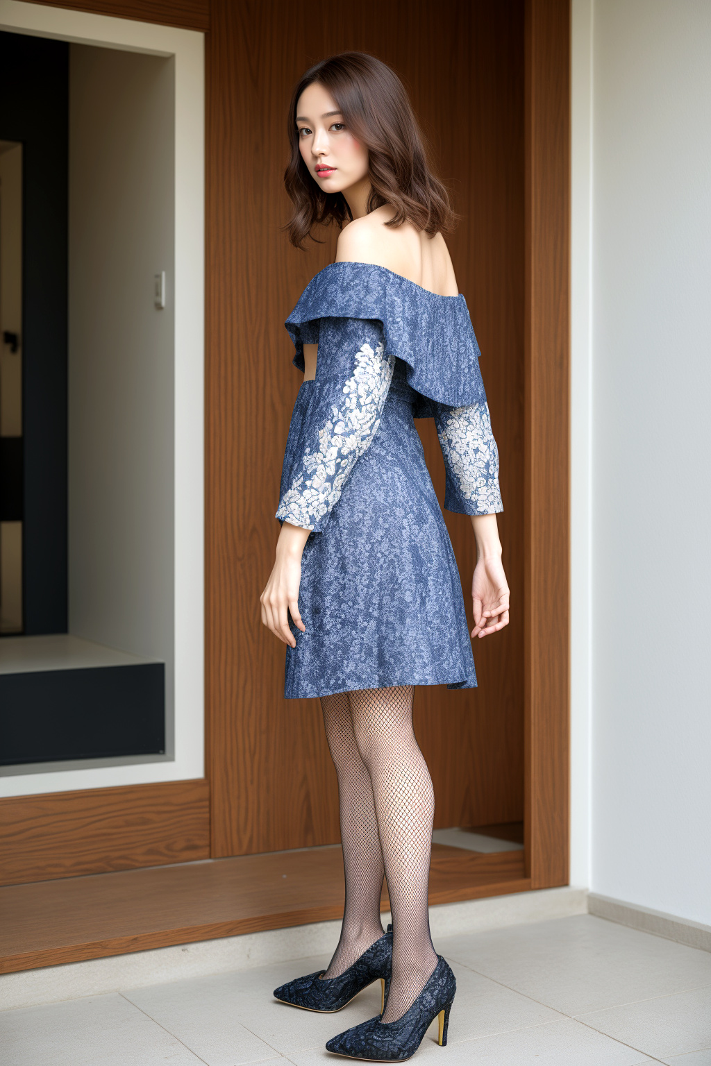 禁断！僕の妻の網タイツ美脚 part2 人妻 僕の妻 5