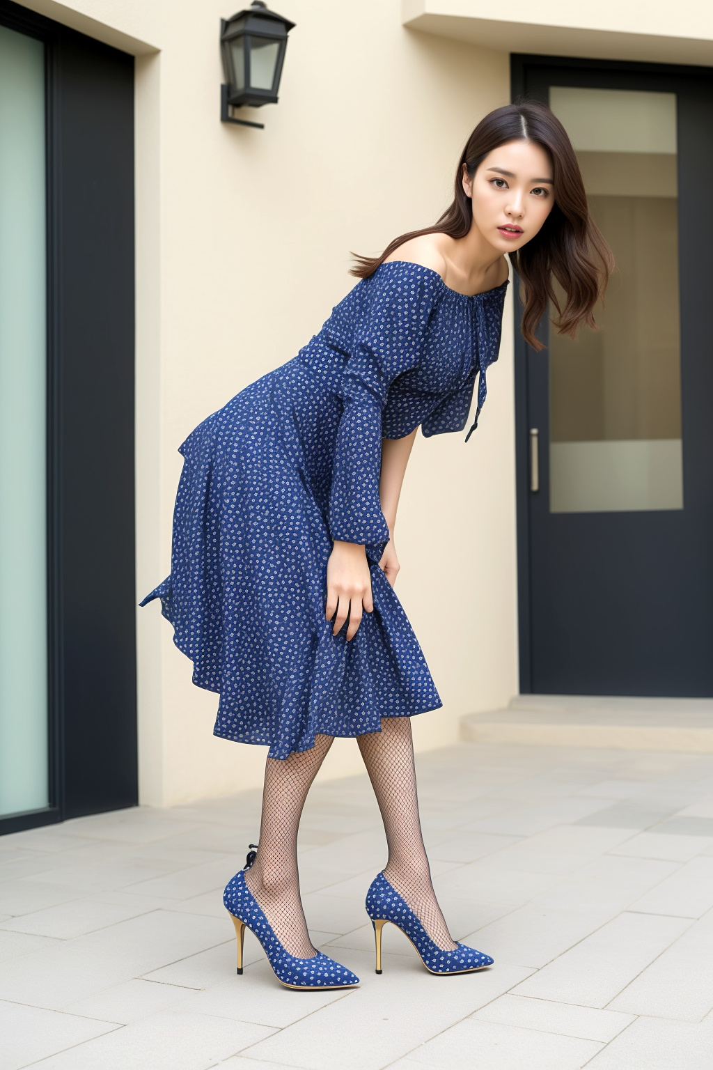 禁断！僕の妻の網タイツ美脚 part2 人妻 僕の妻 2
