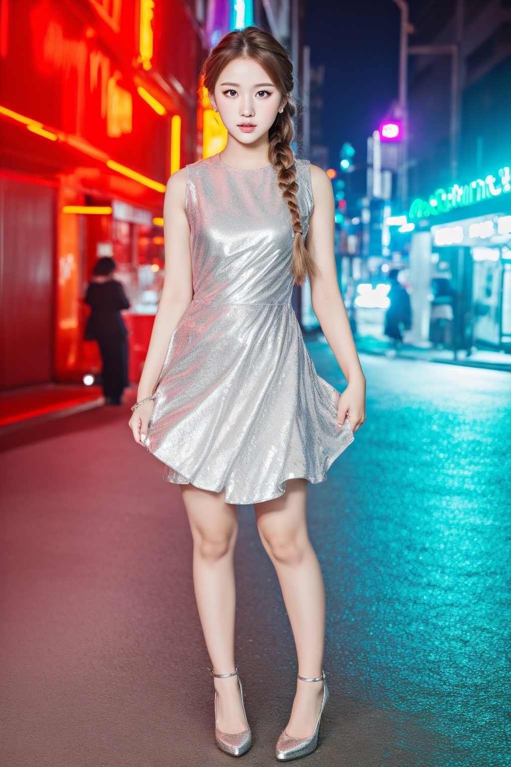 夜の街にデビューした美脚オンナ part5 ドレス ハイヒール 2