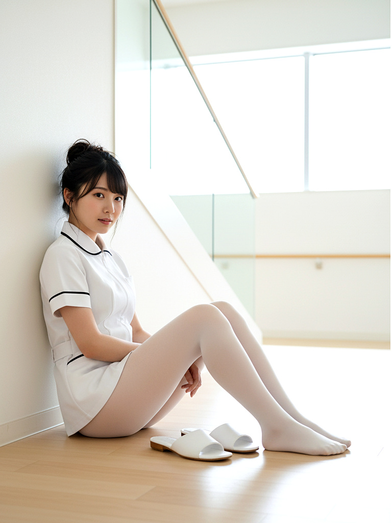 パンスト美脚ナースの昼休憩 part4 パンスト ナース 5