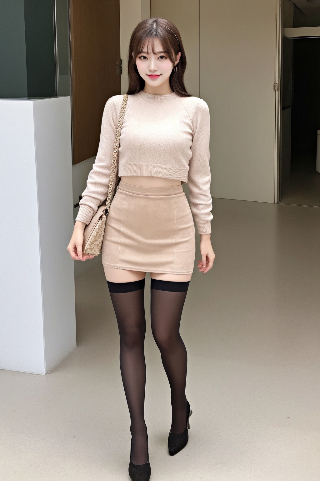 派手な格好で職場に来る美脚オンナ part6 脚フェチ 美女 2