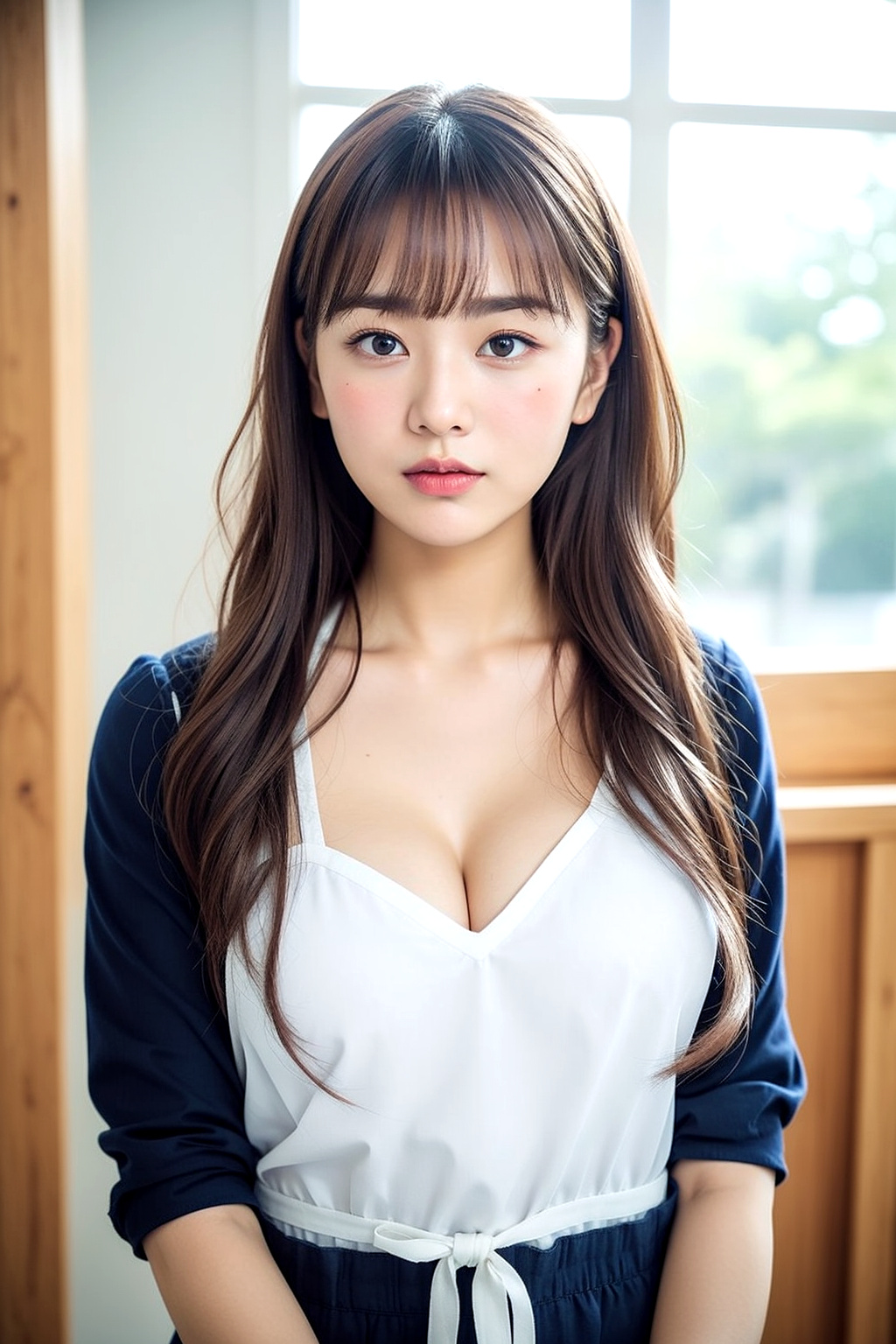 僕の彼女が谷間をアピールしてきて我慢できません part1 清楚 谷間 4