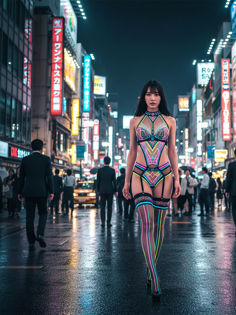 東京ビューティ街撮りセクシーランジェリー part1 ランジェリー 下着 1