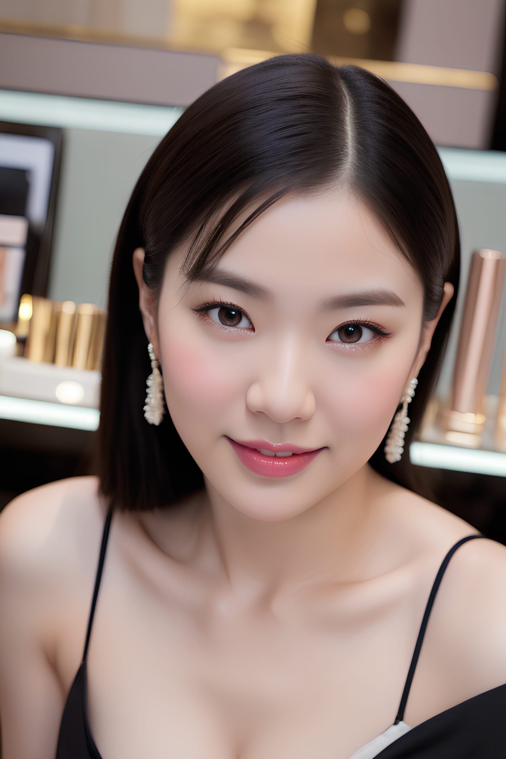 化粧品売り場の上品なオンナの笑顔 part2 おっぱい 店員 6