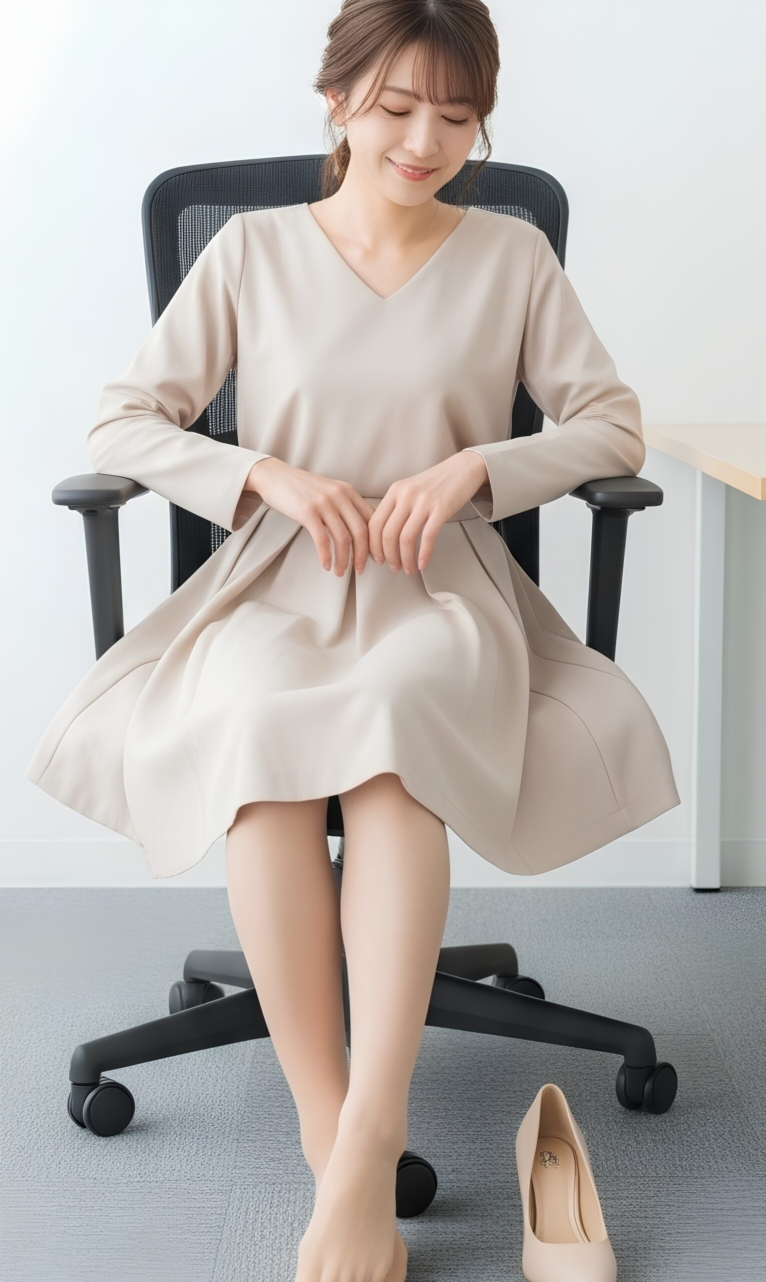 【特別公開】【高画質】ＯＬのくつろぎ足 part1 OL くつろぎ 4