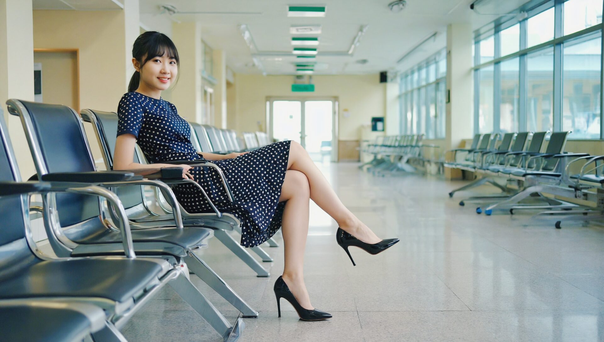 待合室にいた美女 part3 オシャレ ハイヒール 3