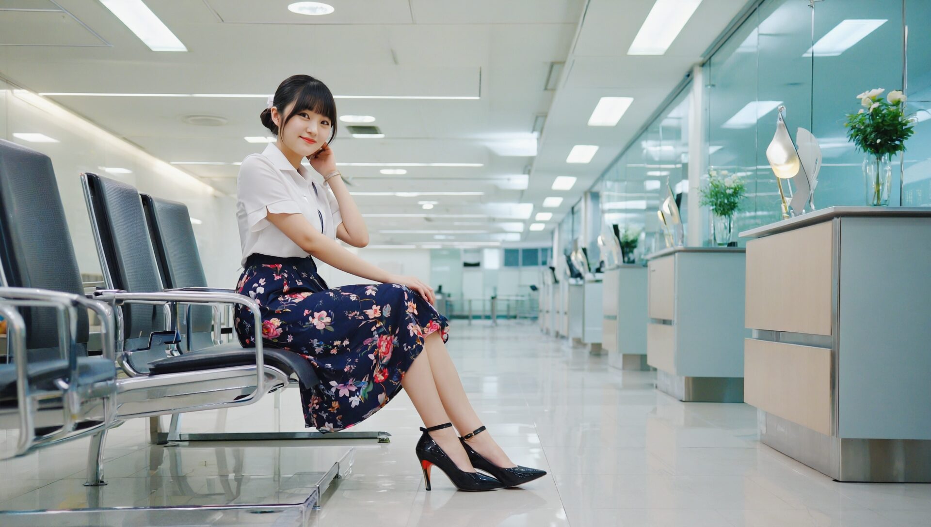 待合室にいた美女 part3 オシャレ ハイヒール 6