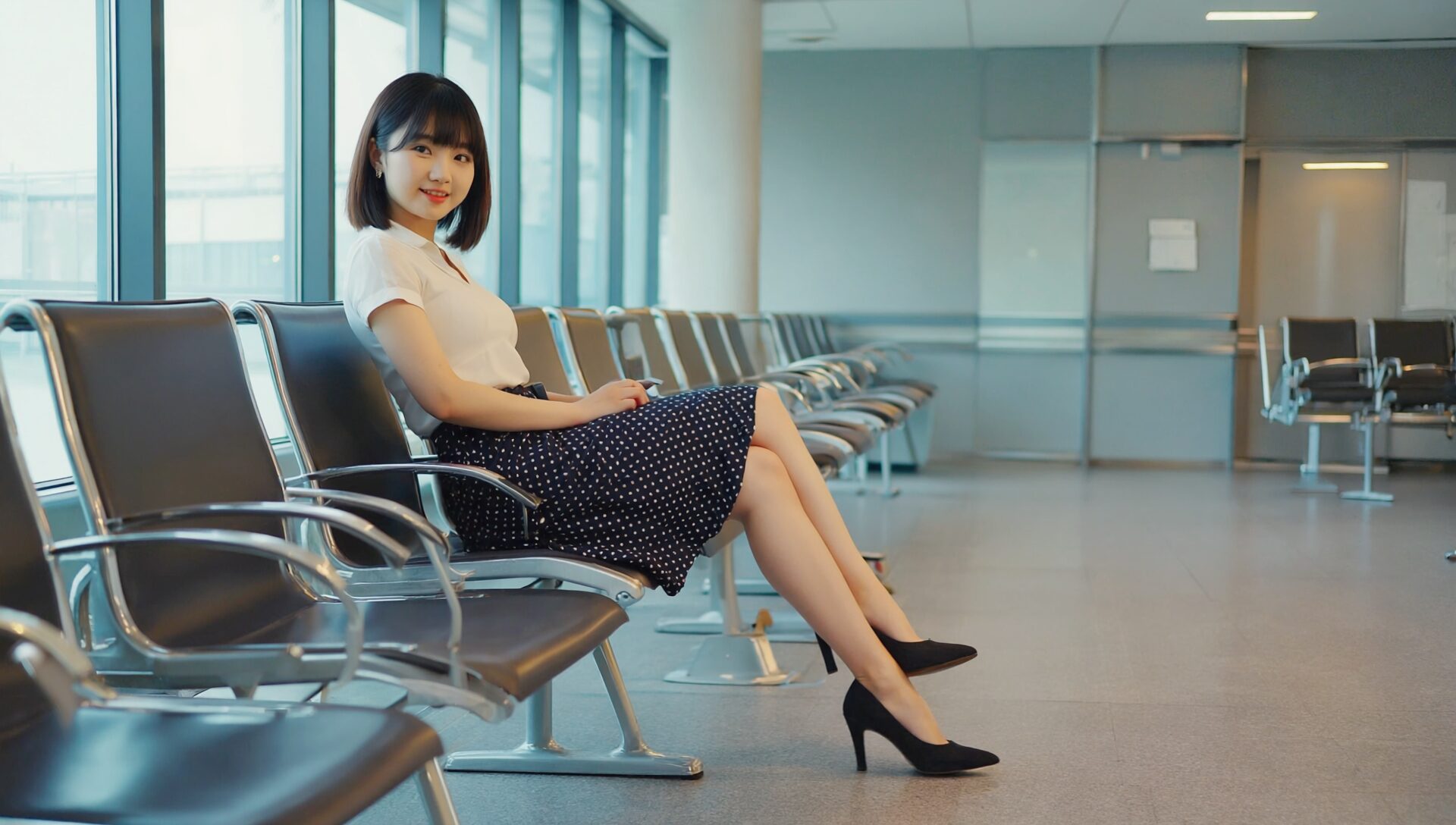 待合室にいた美女 part3 オシャレ ハイヒール 3