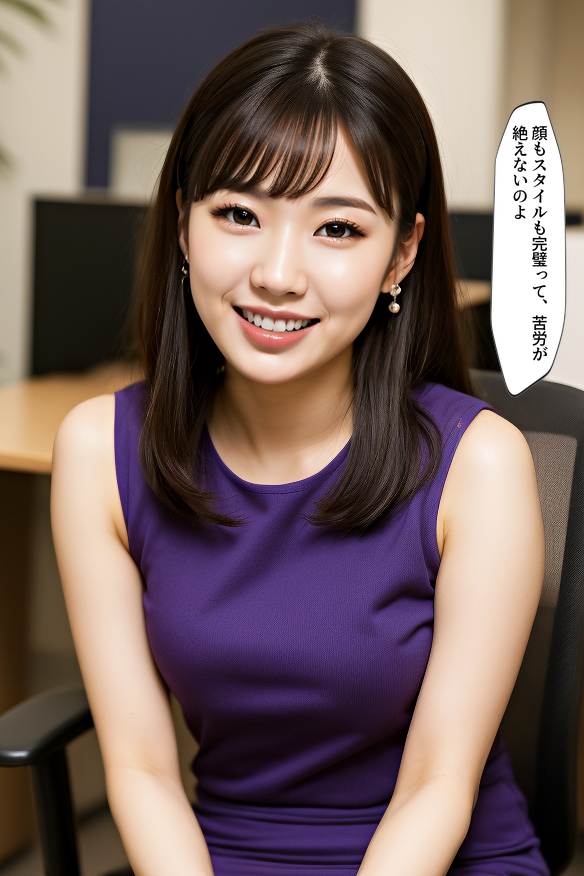 ドＳ人妻ＯＬの冷たい視線と言葉（セリフ付） part3 OL セリフ付き 3