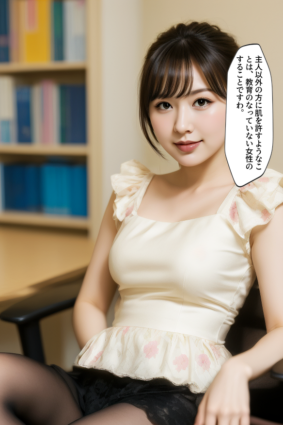 ドS人妻OLの冷たい視線と言葉(セリフ付) part6 OL セリフ付き 1