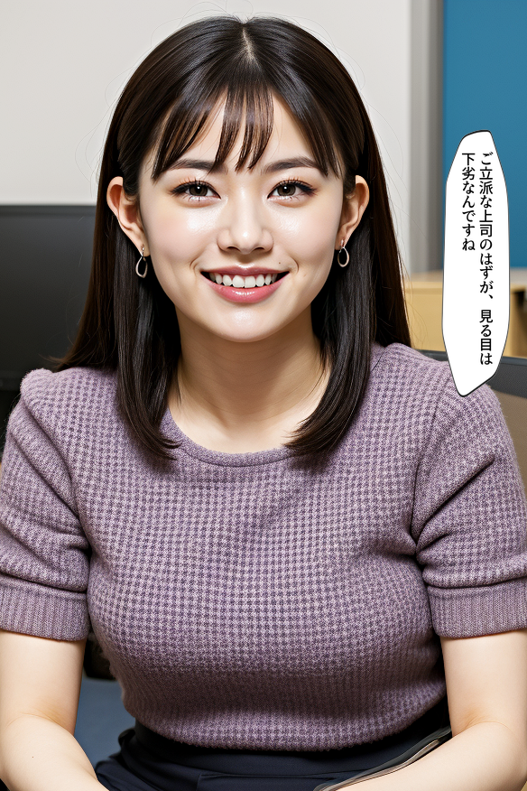 ドＳ人妻ＯＬの冷たい視線と言葉（セリフ付） part6 OL セリフ付き 2