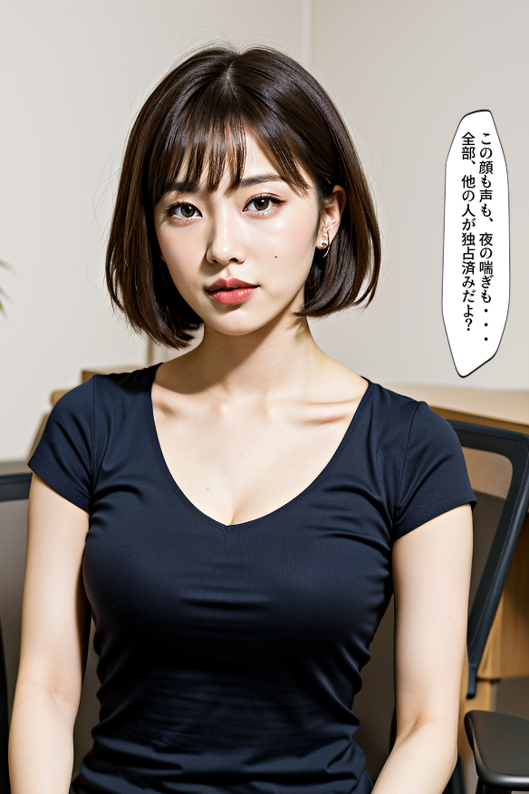 ドＳ人妻ＯＬの冷たい視線と言葉（セリフ付） part6 OL セリフ付き 4