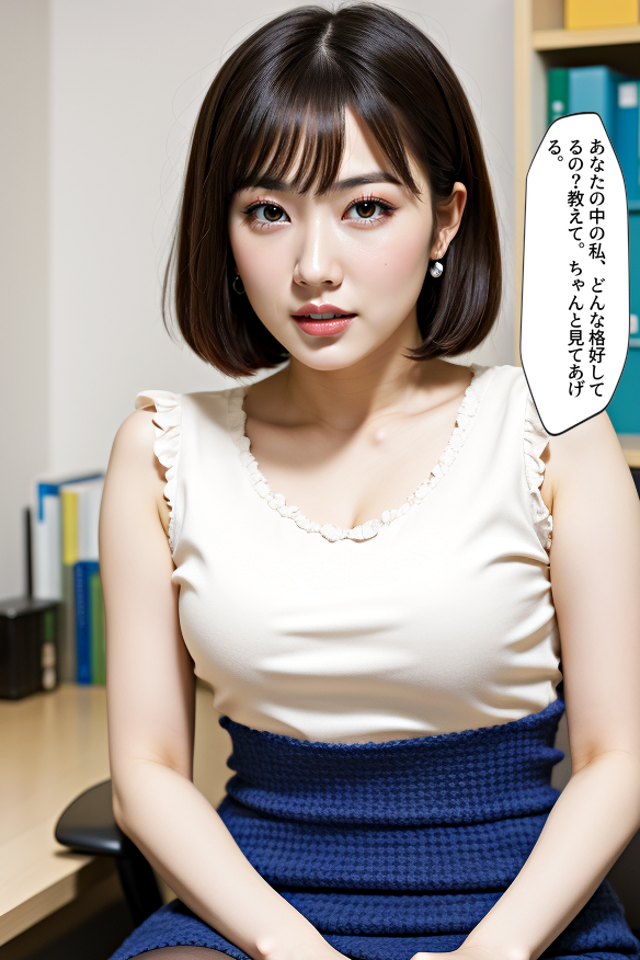 ドＳ人妻ＯＬの冷たい視線と言葉（セリフ付） part7 OL セリフ付き 3