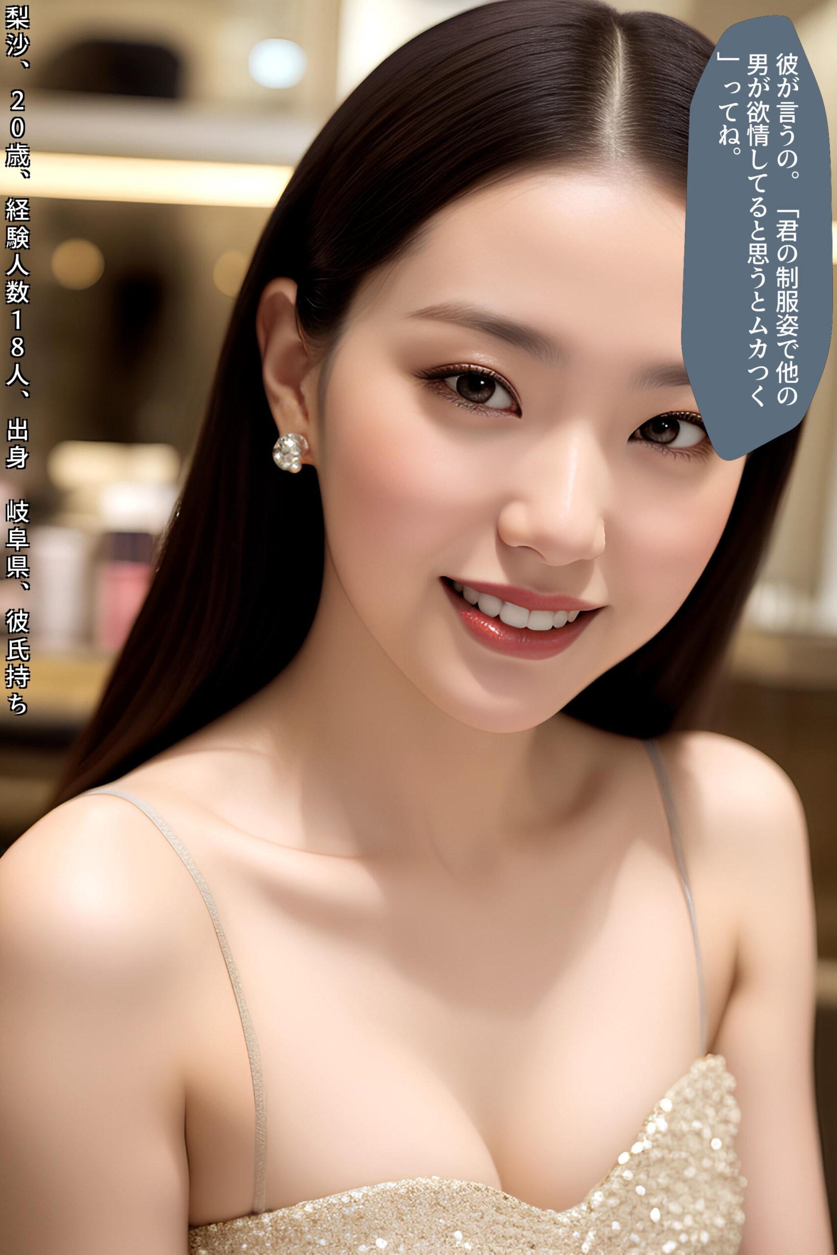 【特別公開】中年オヤジがハマった極上美容部員の谷間接客 part3 おっぱい 巨乳 6