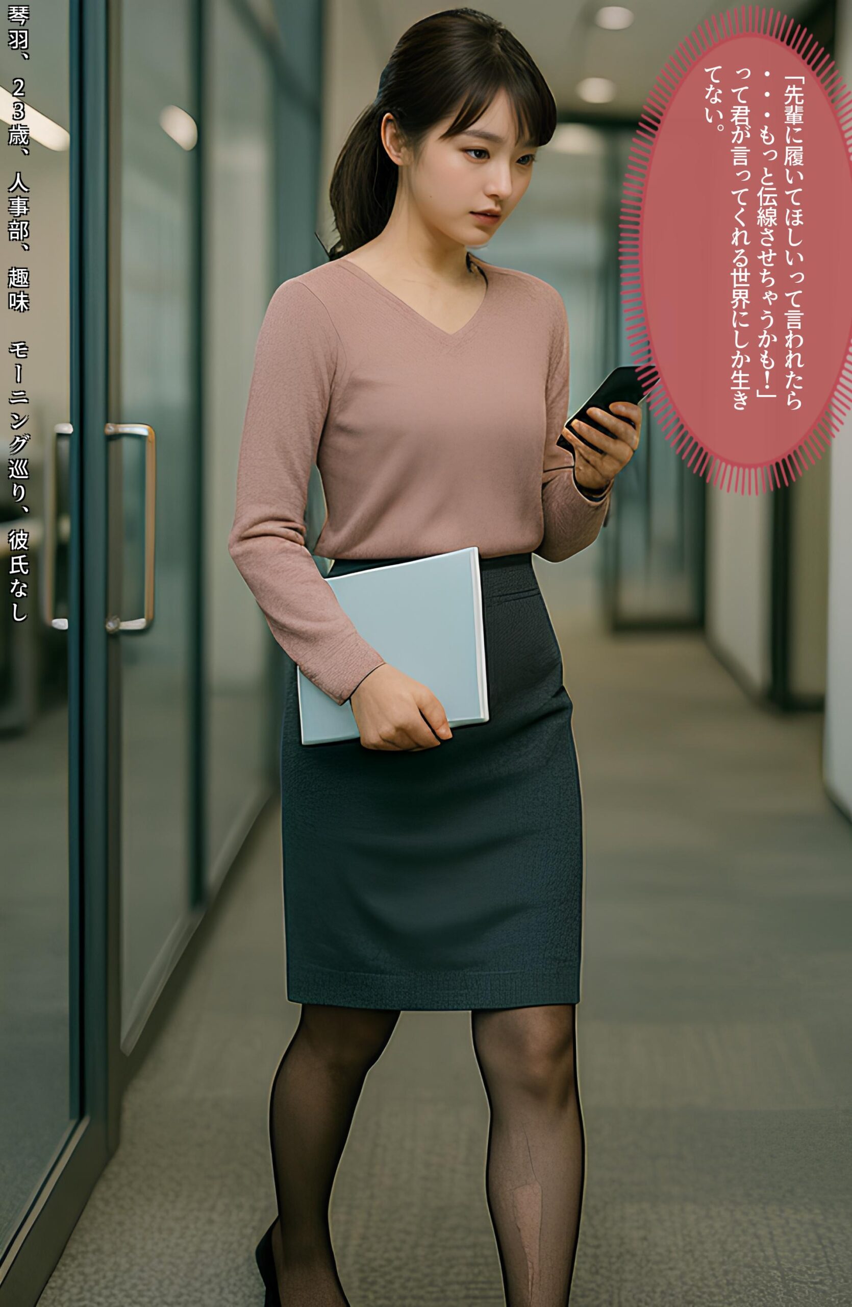 【特別公開】黒ストＯＬ伝線コレクション part2 OL オフィス 3