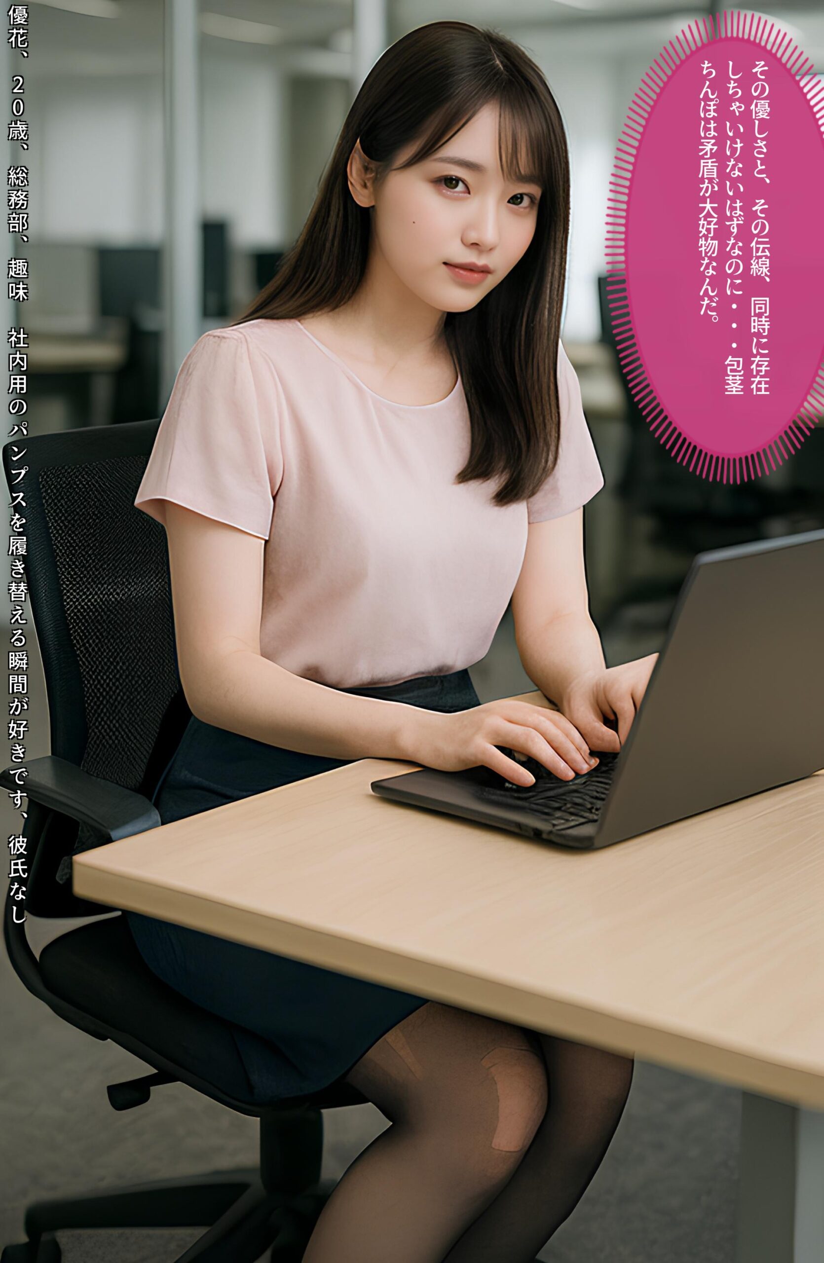 【特別公開】黒ストＯＬ伝線コレクション part2 OL オフィス 4