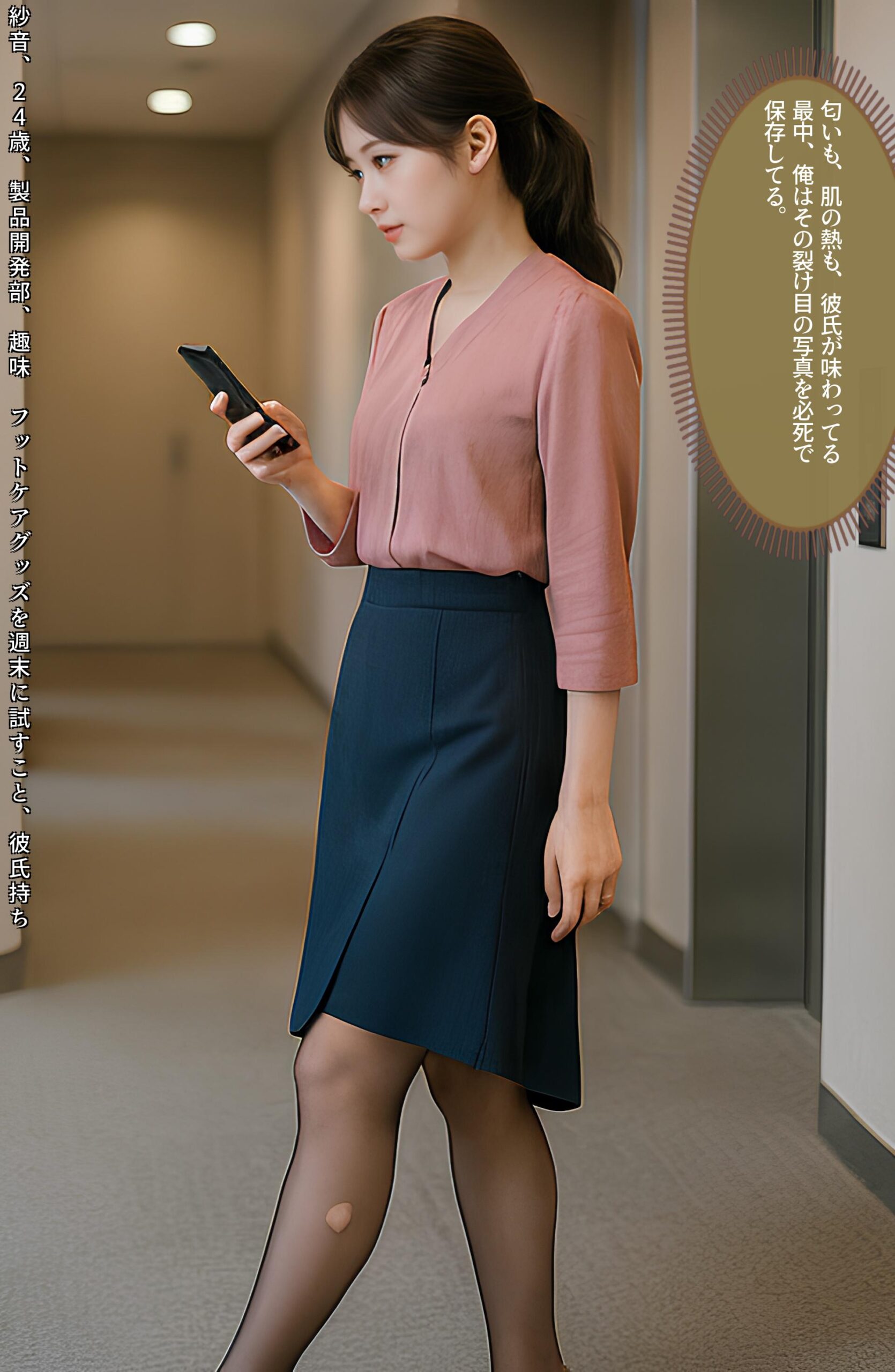 【特別公開】黒ストＯＬ伝線コレクション part4 OL オフィス 2